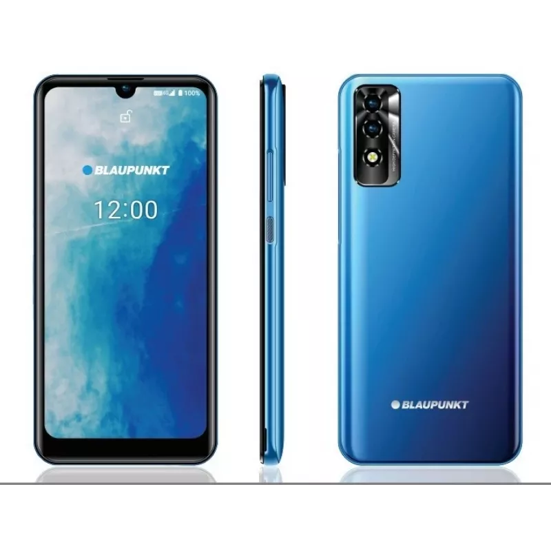 Blaupunkt TX 60 smartphone, Dual SIM, 6,1 inch HD+, 2 GB RAM, 16 GB, Android 12 Go, blauw
