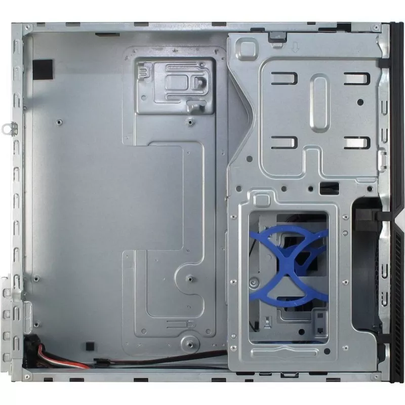 Inter-Tech IT-503 - SFF - Mini-ATX - zonder voeding (TFX12V) - matzwart - USB/audio (88881270)