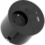 Stekkerdoos Bachmann 938.202 — 1x UTE, 1x USB A/C 22W, 1x KBD, 2,0 m kabel, CEE7/7-stekker