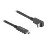 DeLOCK USB-kabel USB Type-C stekker naar USB Type-C stekker afgewinkeld 2m 5 Gbit/s 4K PD 60W