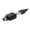 Toetsenbord LogiLink ID0019A universeel USB QWERTZ Duits zwart