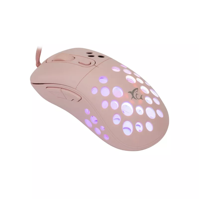 Muis White Shark GM-5013 Azrael roze USB