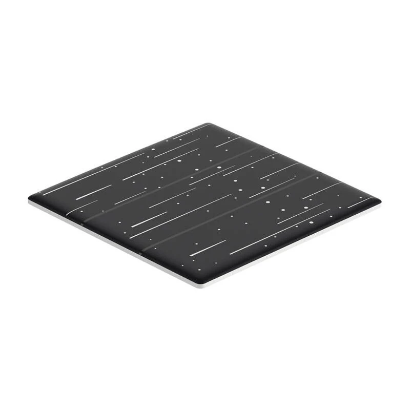 Decoratieve afdekking voor Sonoff T5-3C-86 touch-schakelaar — sterrenpatroon, wandplaat