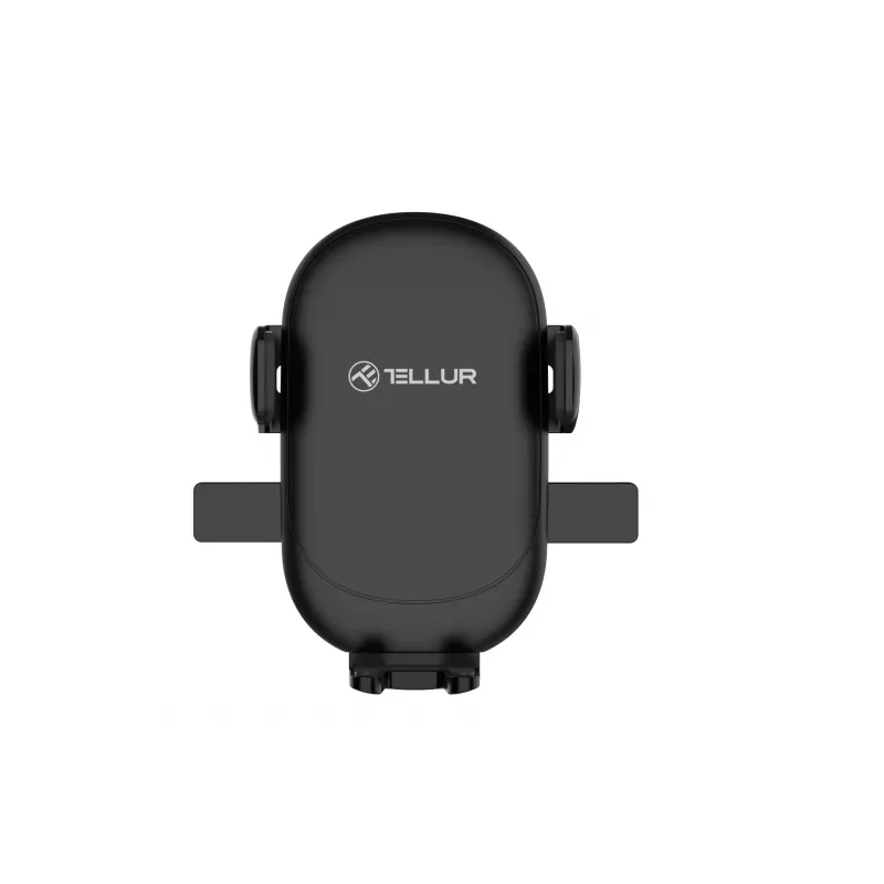Autohouder Tellur CMH10 zwart — verstelbare dashboardhouder voor smartphones