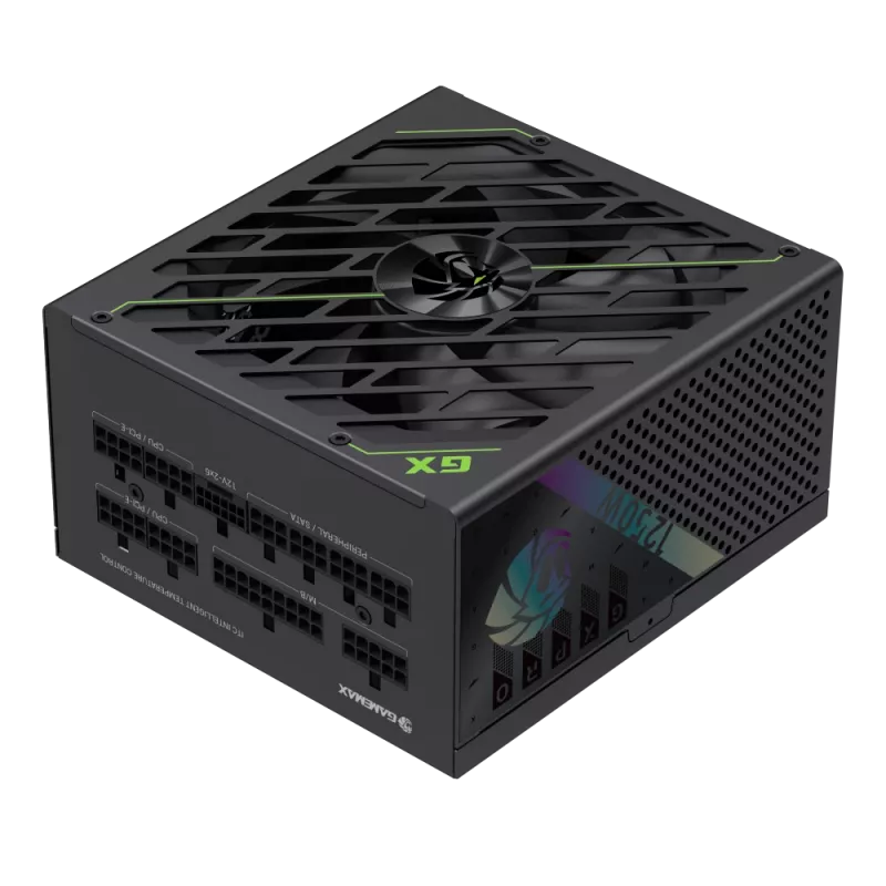 Gamemax voeding, 80 PLUS, Gold | GX PRO 1250G | 1250 W | volledig modulair