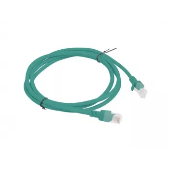 PATCHCORD Cat.6 UTP 1.5M groen FLUKE PASSED LANBERG 10-pack