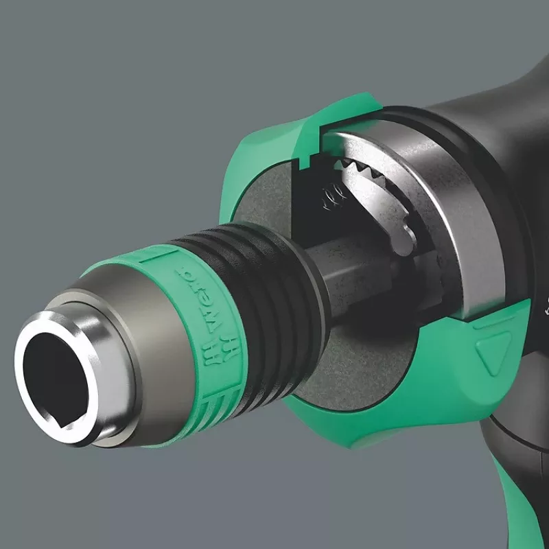 Multibit-schroevendraaier Wera Kraftform Kompakt Pistol RA-R 1 7 stuks