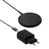 Draadloze oplader Belkin WIA012KQBK 15W met 20W-voeding, zwart