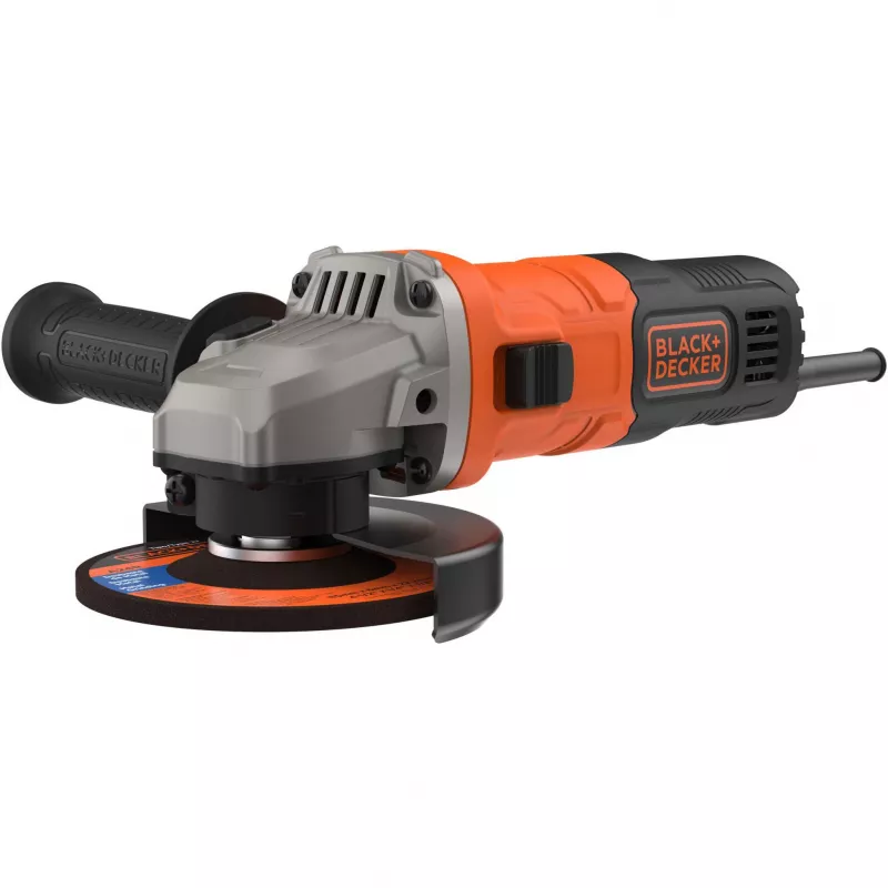 Haakse slijper BEG010 (oranje/zwart, 710 watt, 115 mm)