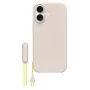 Apple Beats iPhone 17 Kickstand Case met MagSafe en camerabediening, Limestone, MGTL4LL/A