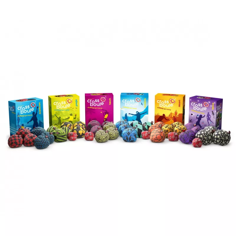 Crossboule Set Dschungel, behendigheidsspel
