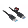 USB 3.0-kabel Akasa AK-CBUB02-15BK 1,5m zwart