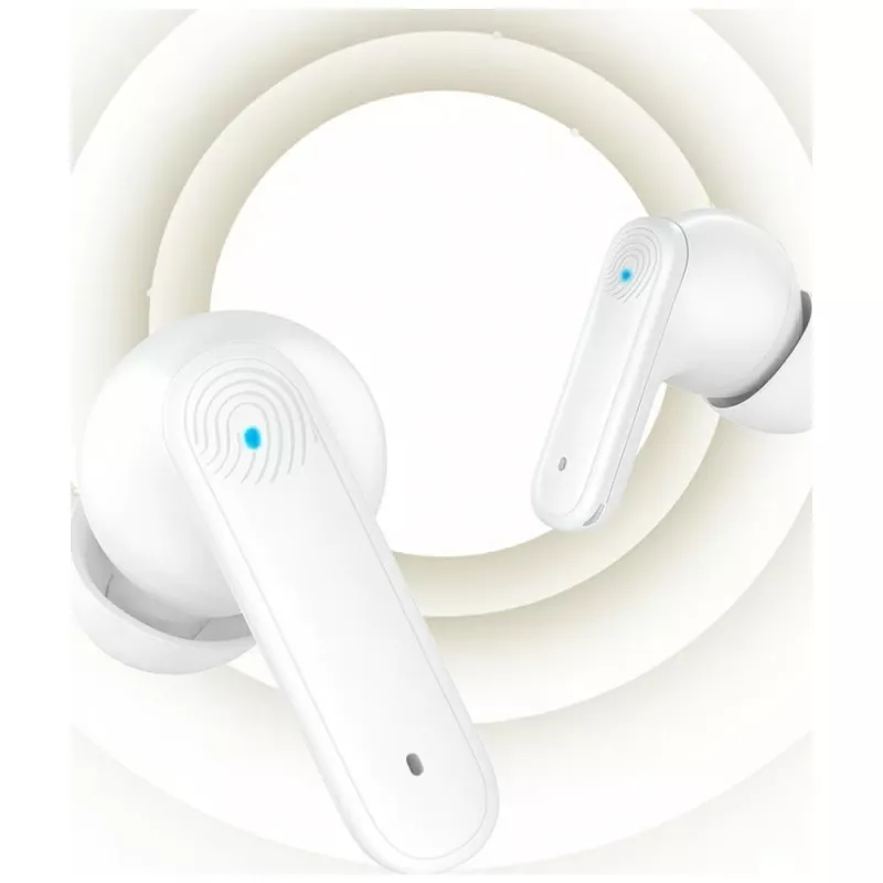 Bluetooth-hoofdtelefoon 6.0 E05 TWS wit