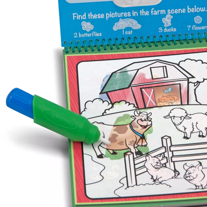 Herbruikbare waterkleurmat voor kinderen Spinmaster MAC APO Water Wow dieren GML - water-onthullings-activiteitenmat