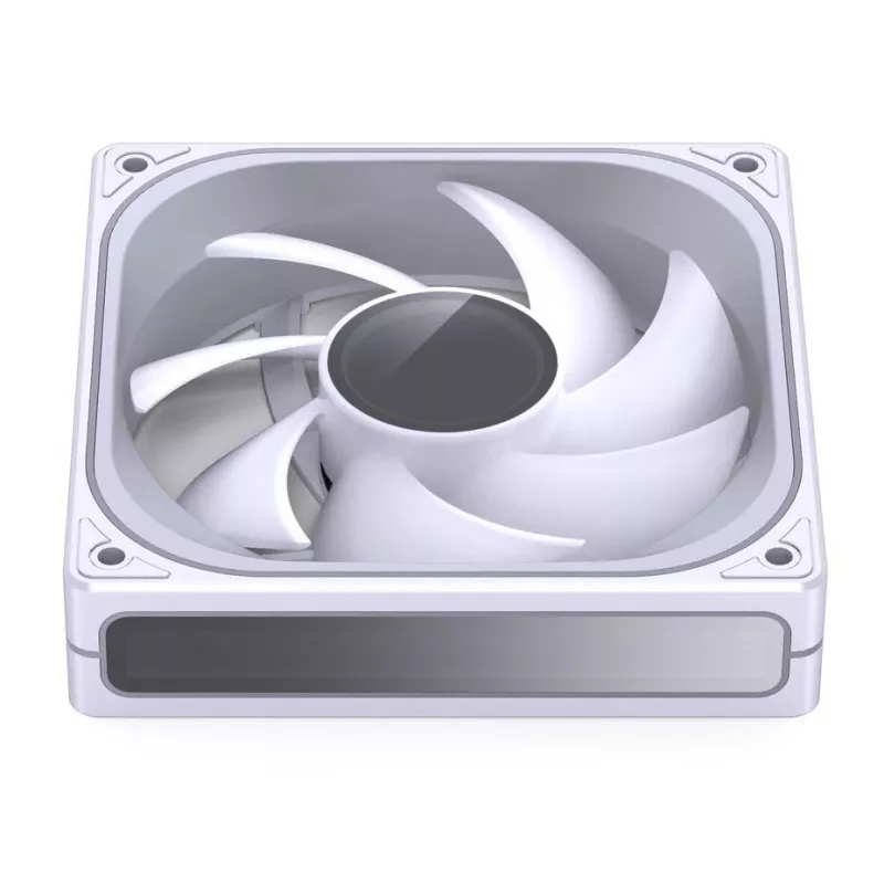 120mm PWM ARGB behuizingsventilator Jonsbo ZB-120 wit, model ZB-120W