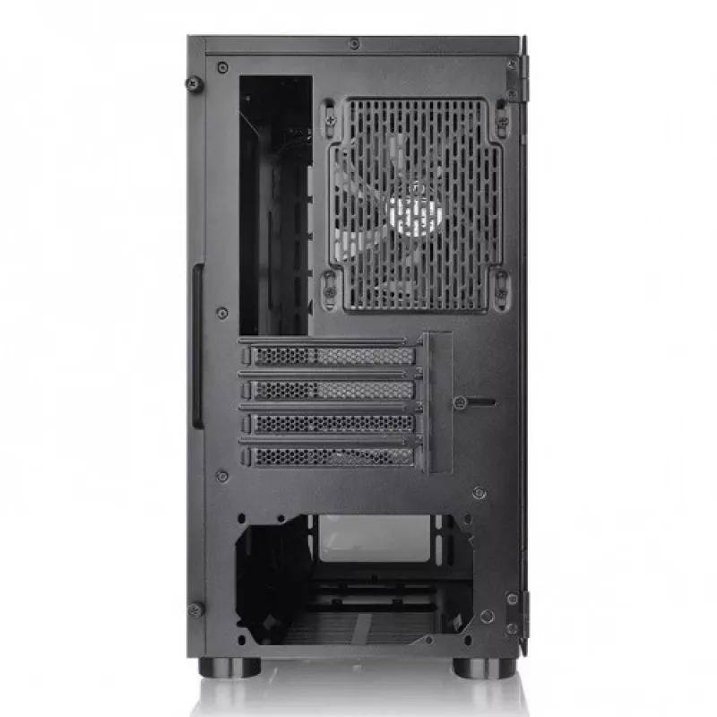PC-behuizing Thermaltake V150 TG Micro Tower zwart