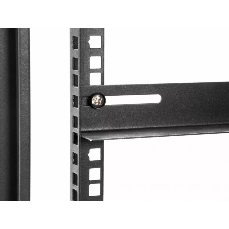 Montagebeugel DeLOCK 19 inch 450x40mm 2 stuks zwart metaal
