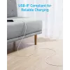 USB-A naar USB-C-kabel Anker A81H5G21 — 0,9 m, wit