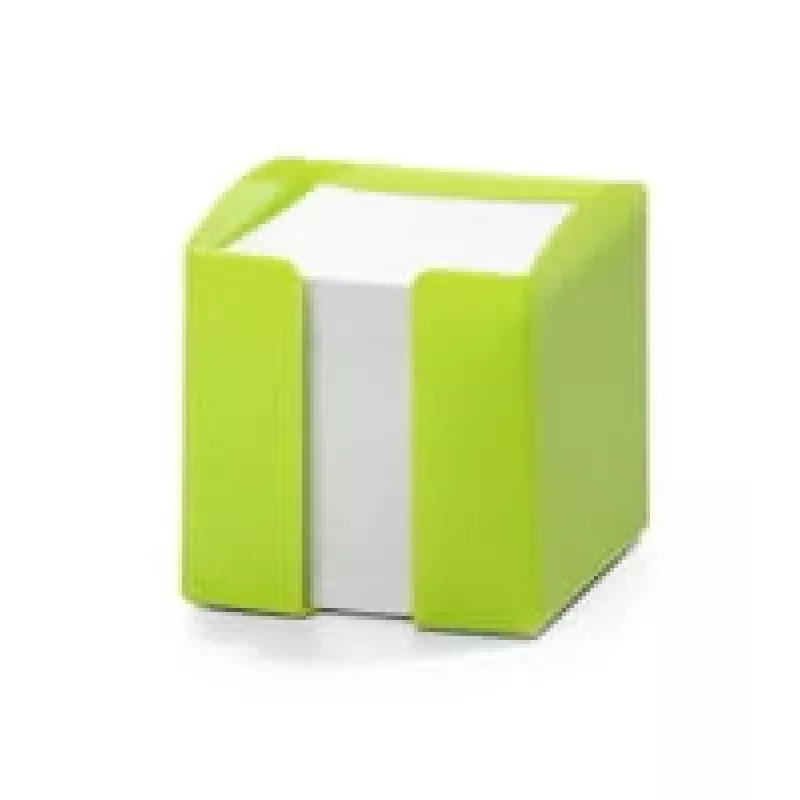 Vierkant groen notitieblok Durable TREND 105x100x100 mm