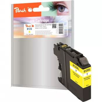 Peach PI500-84 inktpatroon 1 stuk standaard capaciteit geel