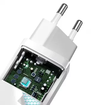 Oplader Baseus CCGAN2L-B02 indoor AC sneloplader 20V 1xUSB 1xType-C wit