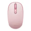 Draadloze muis Baseus F01B tri-mode 2.4G BT5.0 1600 DPI (roze)