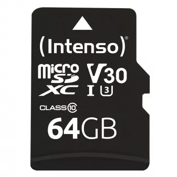 Geheugenkaart Intenso 64 GB MicroSDXC UHS-I Class 10 3433490