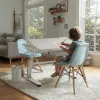 Ergo Office kinderbureau ergonomisch in hoogte verstelbaar, grijs, max. 100 kg, ER-417 2cz