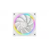 DeepCool FL12R WH 3-in-1 Reverse 120 mm behuizingsventilatoren, 3 stuks, 500-2150 tpm, 93,45 m³/u, vloeistofdynamisch lager, 4-pins PWM, 33,9 dB, wit