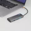 USB-C-hub Tellur TLL321061 met PD 3.0 100W, HDMI-uitgang en 3× USB 3.0-aansluitingen