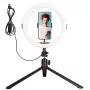 Agfa Arl11 Ring Light 120 LED Ring Vlog + statief + afstandsbediening