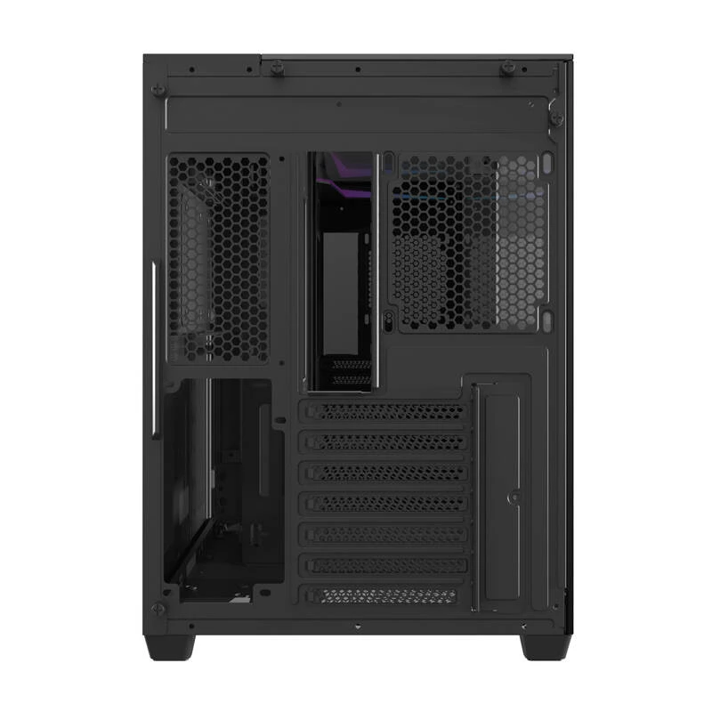 Darkflash TH285 computerbehuizing (zwart) + 4 ventilatoren