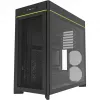 PC-behuizing Montech HS01 Midi Tower zwart