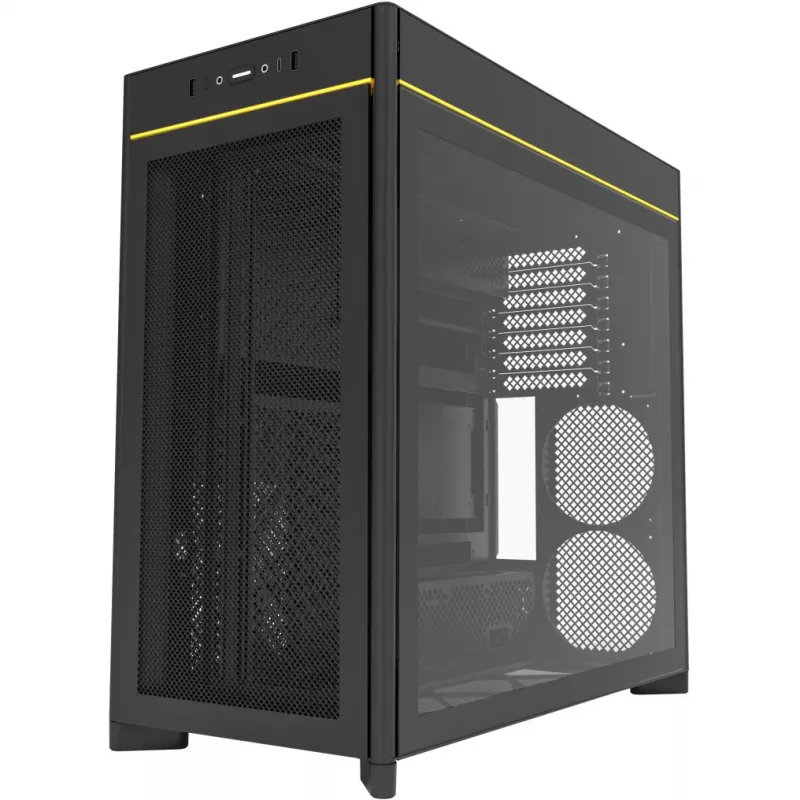 PC-behuizing Montech HS01 Midi Tower zwart