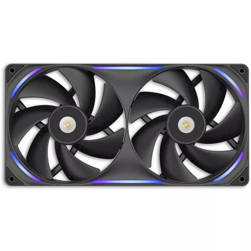 Computergehäuselüfter NZXT F280X 140 mm zwart, 1 stk., 280 × 140 × 30 mm