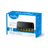 Netwerkswitch Cudy FS105D — 5-poorts Fast Ethernet 10/100, 1 Gbit/s switching, zwart