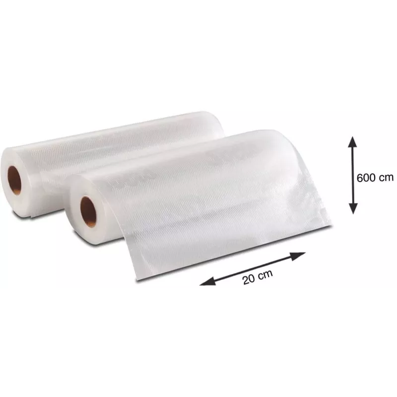 Solis Vac Rolls rollen voor vacuümverpakker 20 x 600 cm, 2 rollen