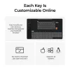 Mechanisch toetsenbord Keychron Q1 Max 75% met Banana Switches, Carbon Black