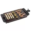 Contactgrill JATA JEGR0550 2500 W zwart aluminium rechthoekig