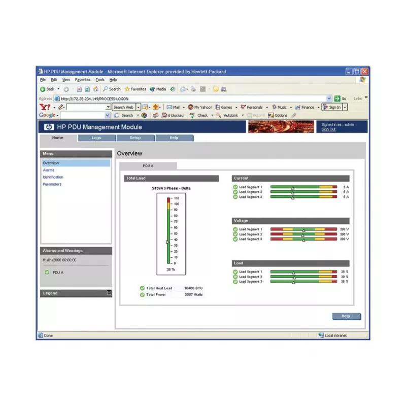 HPE PDU Management Module voor bewaakte PDU