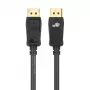 Kabel DisplayPort 1,8 m M/M v 1.4, zwart