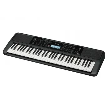 Keyboard YAMAHA PSR-E383 — draagbaar 61-toetsen MIDI-keyboard, LCD-display, USB, ingebouwde luidsprekers, batterijgevoed (6), zwart