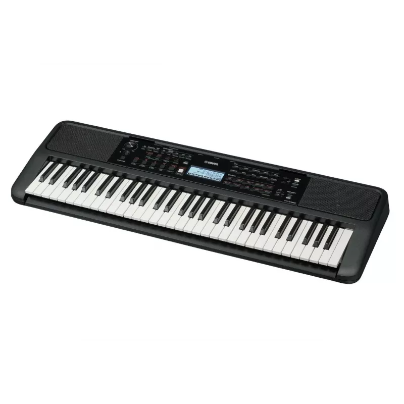 Keyboard YAMAHA PSR-E383 — draagbaar 61-toetsen MIDI-keyboard, LCD-display, USB, ingebouwde luidsprekers, batterijgevoed (6), zwart