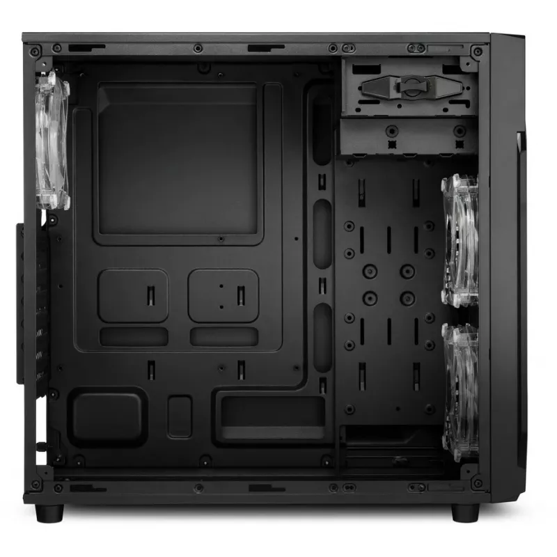 PC-behuizing Sharkoon VG6-W RGB midi tower zwart