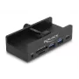 DeLOCK 64285 USB 2.0 Type-A hub 5000 Mbit/s zwart