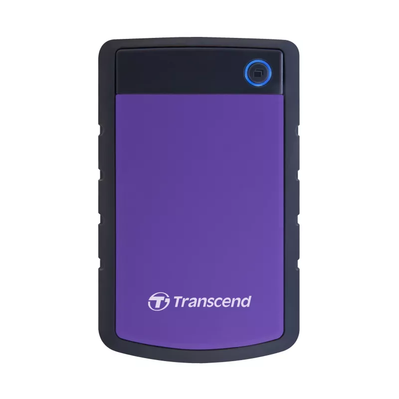 Transcend StoreJet 25H3P - harde schijf - 1TB - extern - 6,4 cm (2.5) - SuperSpeed USB - 5400 tpm - buffer: 8MB - brilliant purple (TS1TSJ25H3P)