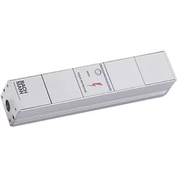 Bachmann Inline PDU Basic - overspanningsbeveiliging (rack - rackmonteerbaar) - AC 230 V - eenfasig - 1U - 1,0 m kabel (800.2548)