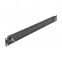 DeLOCK 19 inch paneel met 2 x BNC-bus 1U zwart