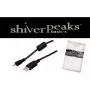 USB-kabel ShiverPeaks BS77388 1,5m USB-A mini-USB-B zwart