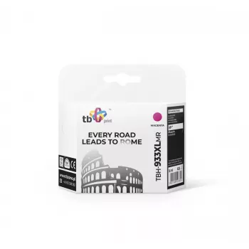 Inktpatroon voor HP Oj 6100 EPrinter TBH-933XLMR magenta ref.